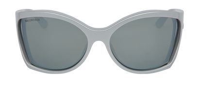 Balenciaga BB0154S Void Butterfly Sunglasses, front view