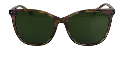 Bottega Veneta Tortoise Sunglasses, front view