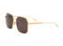 Bottega Veneta BV1108SA Oversized Sunglasses, bottom view