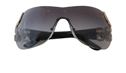Bulgari 6079-B Sunglasses, Shield Frames, Black lens, B, 2* (10)
