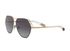 Bulgari 6098 2018/8G Aviator Sunglasses, bottom view