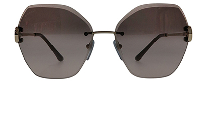 Frame less Sunglasses B105B, front view