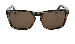 Burberry B4434 Check Sunglasses, Acetate, Black/Beige, C/B, 3*