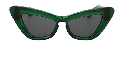 Burberry B4421-U Cat Eye Sunglasses, £85, Accessories, Green, Front view