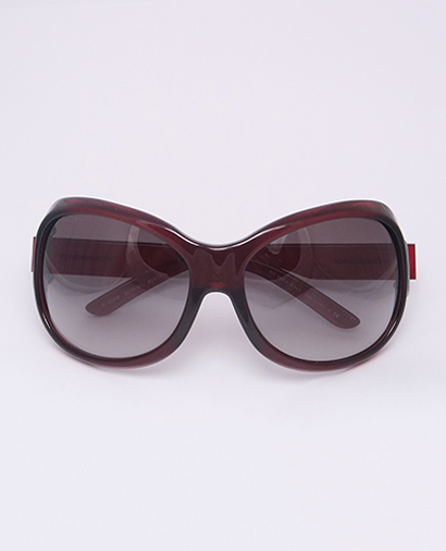 Burberry B4048 Round Frame Sunglasses, front view