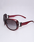 Burberry B4048 Round Frame Sunglasses, bottom view