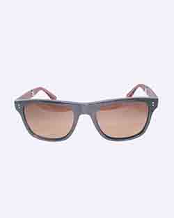 Burberry Foldable Sunglasses B4204, Black Wayfarer Frame, Polarised Lens