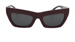 Burberry B4405 Rectangular Sunglasses, Acetate, Purple, 3*