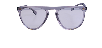 Burberry Clear Aviators, front view