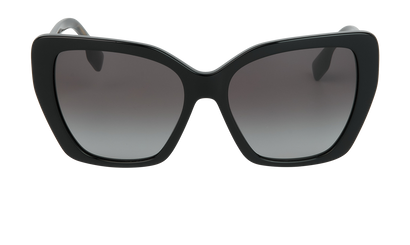 Burberry B4366 Oversized Cat Eye Sunglasses, front view