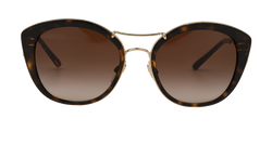 Burberry 4251-Q Round Sunglasses, Acetate, Brown, B/C, 3*