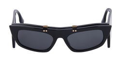 Burberry B4383 Runway Sunglasses, Acetate, Black, C/DB, 3*