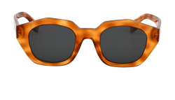 Burberry B4288 Geometric Sunglasses, Acetate, Tortoise Shell, C, 3*