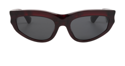 Burberry B4425 Cat Eye Sunglasses, Acetate, Burgundy, 2*