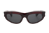 Burberry B4425 Cat Eye Sunglasses, &pound;130, Accessories, Burgundy, Front view