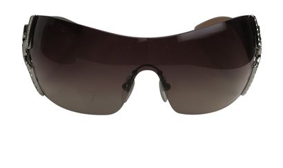 Bvlgari Shield Sunglasses, front view