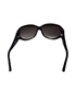 Cartier Oval Sunglasses, back view