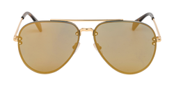 Celine CL41391S Aviator Sunglasses, Metal, Gold, C, 3*
