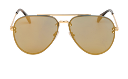 Celine CL41391S Aviator Sunglasses, Metal, Gold, C, 3*