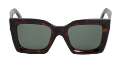 Celine CL401301 Square Sunglasses, Acetate, Brown, MII, C, 3*
