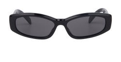 Celine CL40252I Rectangular Sunglasses, Acetate, Black, C, 3*