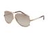 Chloé 121S Aviator Sunglasses Metal, bottom view