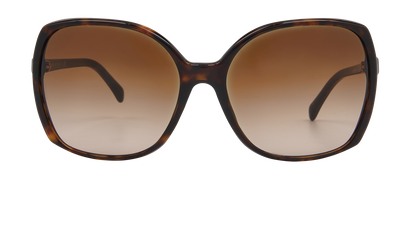 Chanel 5204 714/3B Sunglasses, &pound;190, Accessories, Brown, Front view