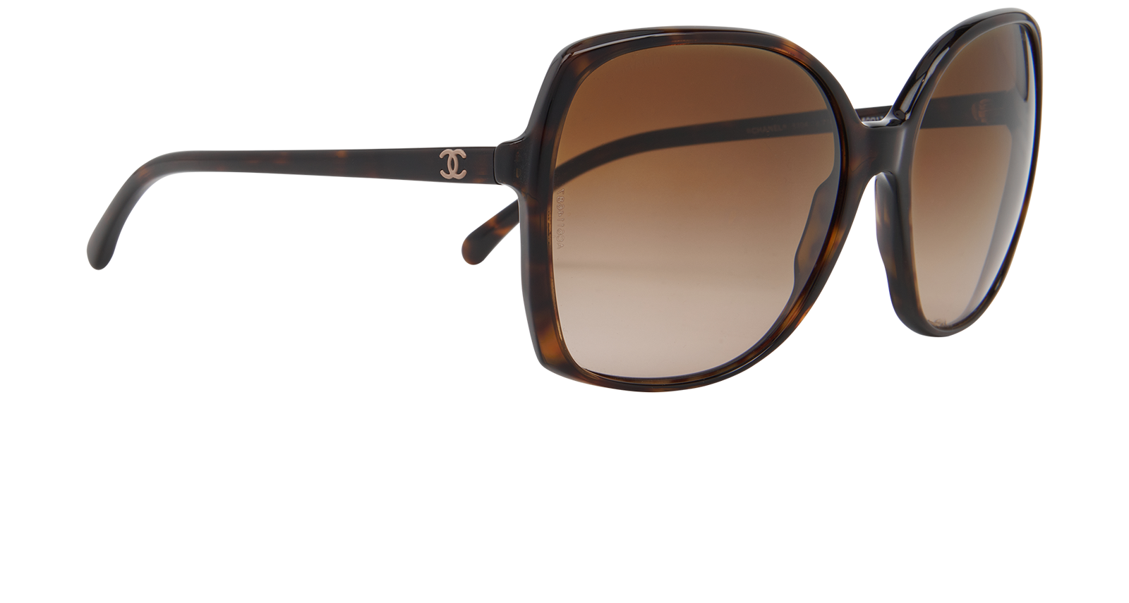 Chanel 5204 714/3B Sunglasses, &pound;190, Accessories, Brown, Side view