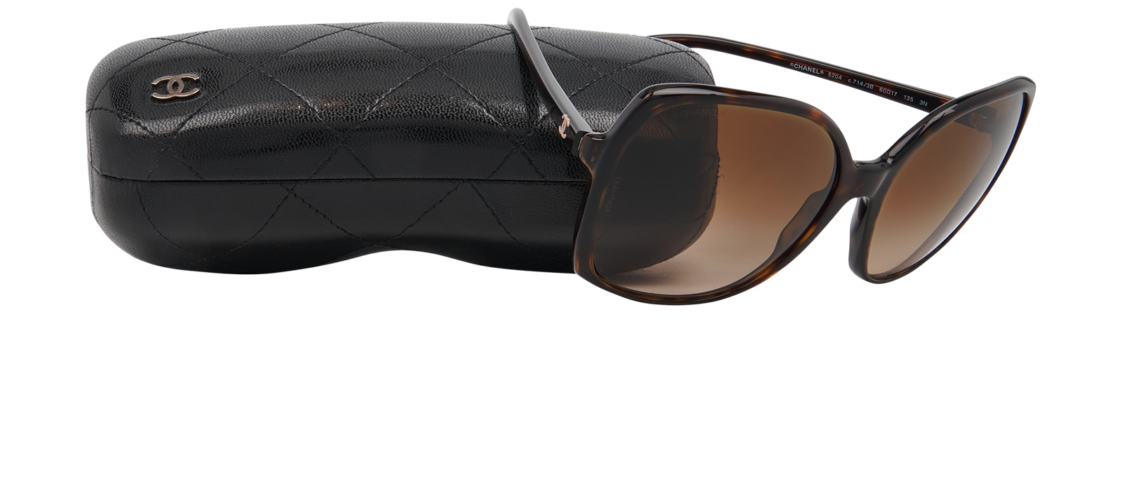 Chanel 5204 714/3B Sunglasses, &pound;190, Accessories, Brown, Other view