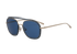 Chanel 4249-J Aviator Sunglasses, &pound;175, Accessories, Blue/Gold, Bottom view