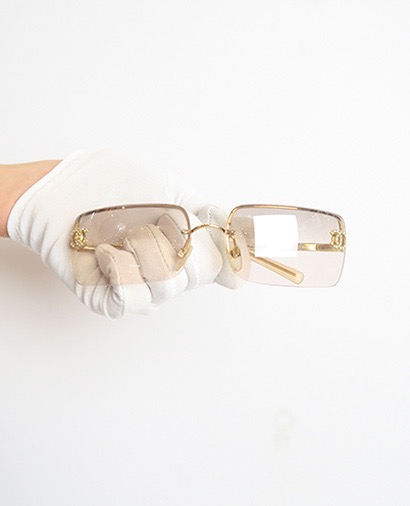Chanel Rimless 4104-B Sunglasses, front view