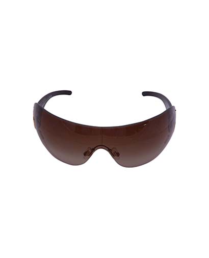 Chanel 4145 Shield Sunglasses, &pound;70, Accessories, Front view