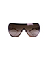 Chanel 4148-B Crystal CC Sunglasses, front view