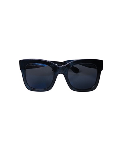 Chanel 5357 Mirrored Sunglasses, front view