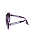 Chanel Collection Mirror 5168 Rectangle Sunglasses, bottom view
