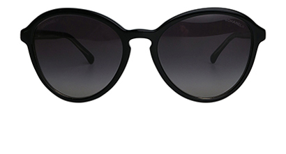 Chanel Pantos Chain Detail Sunglasses, front view