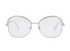 Chanel Pearls Detail Clear Glasses, front view