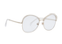 Chanel Pearls Detail Clear Glasses, side view