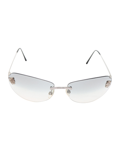 Chanel 4084 Camellia Sunglasses, &pound;40, Accessories, Front view