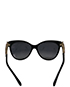 Chanel 5336 Polarized Sunglasses, back view