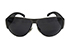 Chanel Vintage CC Logo Aviator Sunglasses, £140, Accessories, Black, Front view