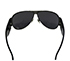 Chanel Vintage CC Logo Aviator Sunglasses, £140, Accessories, Black, Back view