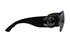 Chanel Vintage CC Logo Aviator Sunglasses, £140, Accessories, Black, Side view