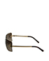 Chanel CC Crystal Embellished Sunglasses, bottom view