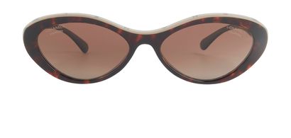 Chanel 5416 Cat-eye Sunglasses, front view