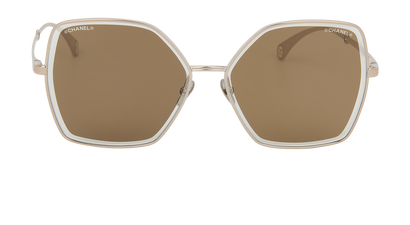 Chanel 4262 Butterfly Sunglasses With Chain, front view