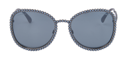 Chanel 71137 Round Sunglasses, Metal, Grey, 3*