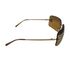 Chanel CC Diamante Rimless Sunglasses, side view