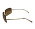 Chanel CC Diamante Rimless Sunglasses, bottom view