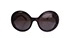 Chanel Thick Round Sunglasses, front view